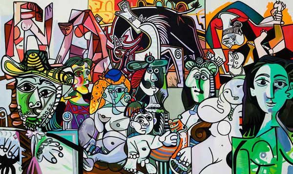 Le collage comme langage : la méthode Erró