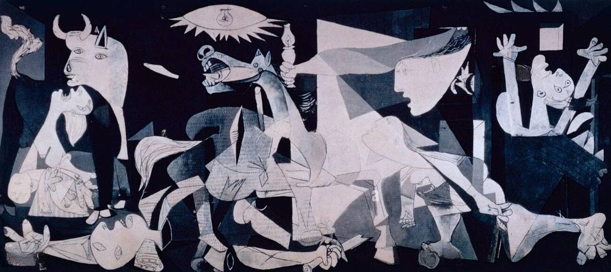 Warren Levy art - Guernica : symbole universel de la guerre et de la paix
